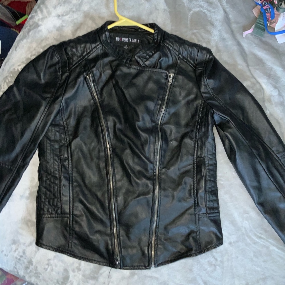 Leather jacket